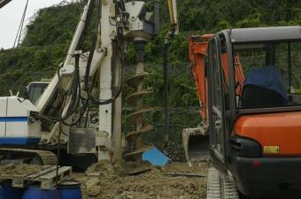 Perforatrice SOILMEC 210 con elica continua